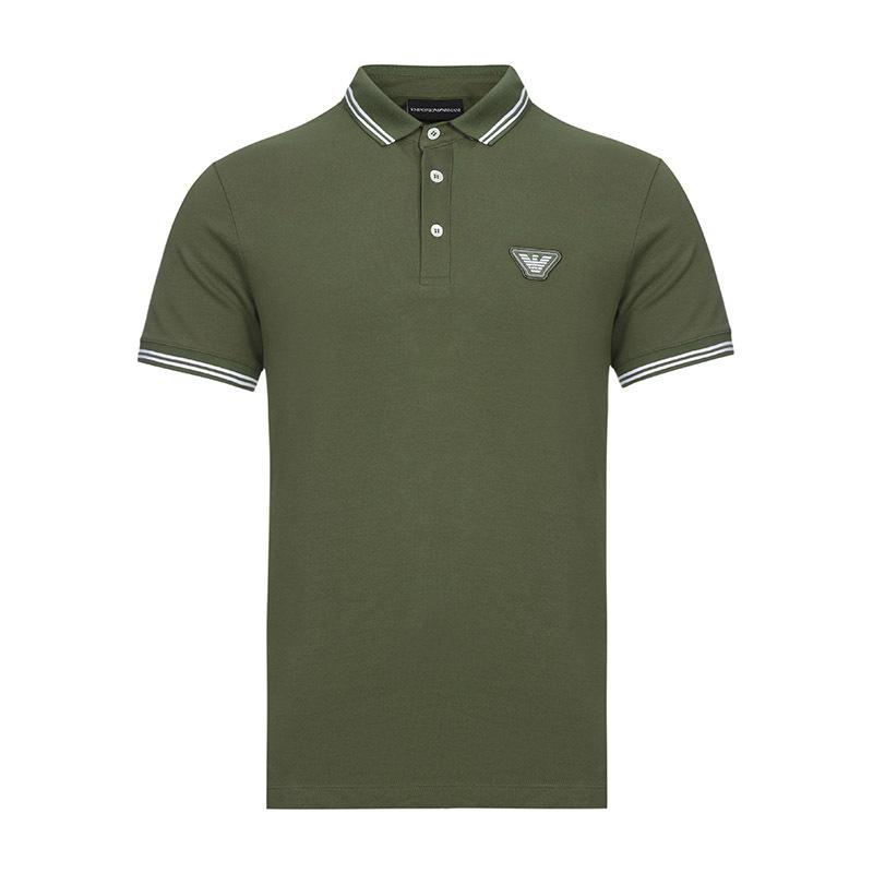 EMPORIO ARMANI EA 阿玛尼 男士棉质短袖POLO衫 3Z1F68 1JPTZ