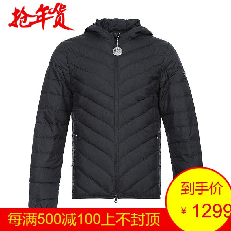 EMPORIO ARMANI EA7 阿玛尼 男士聚酯纤维薄款夹克羽绒服 8NPB09 PNE1Z