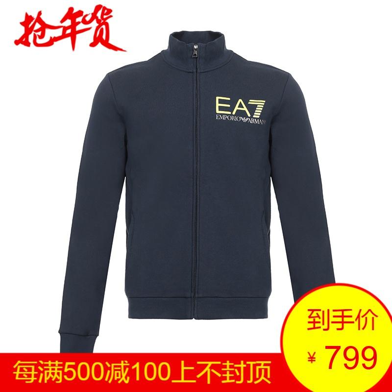EMPORIO ARMANI EA7 阿玛尼 男士棉质拉链外套上衣 6ZPM47 PJ07Z