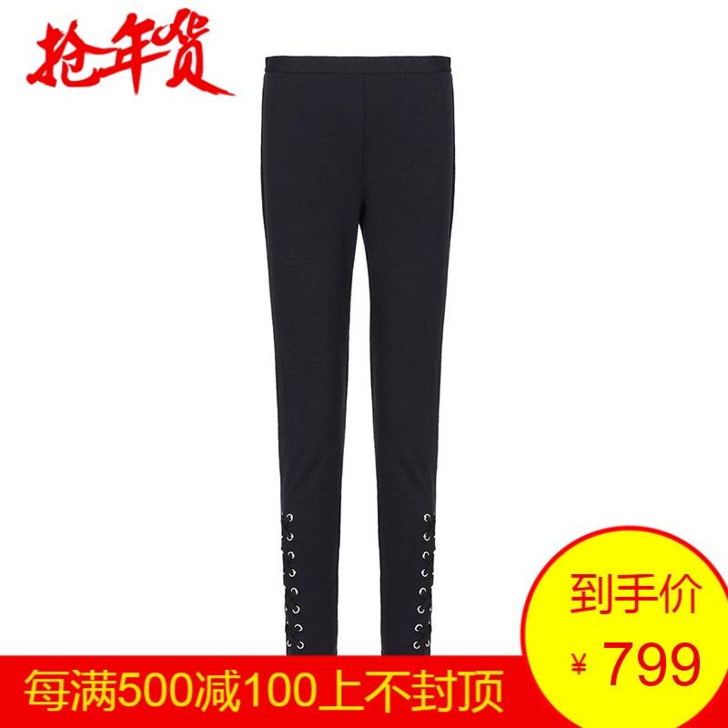 MICHAEL KORS 迈克·科尔斯 女士聚酯纤维紧身裤打底裤 MF73GX61WL