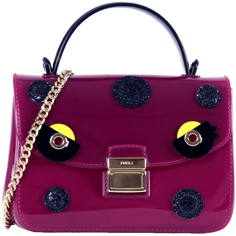 FURLA 芙拉 女士TWEET系列PVC时尚手提单肩斜挎包 B BLQ2 GTL