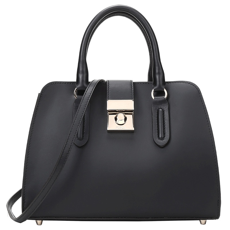 FURLA 芙拉 MILANO 女士系列牛皮手提单肩斜挎包 B BMQ2 FSR