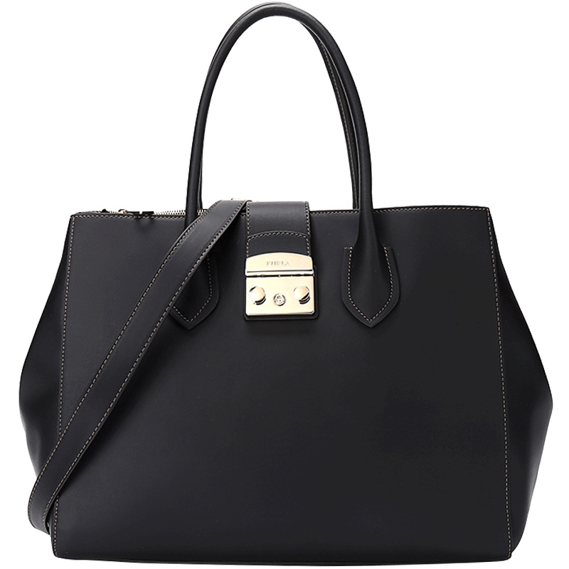 FURLA 芙拉 METROPOLIS 女士系列皮革手提单肩包 B BMN4 VFO