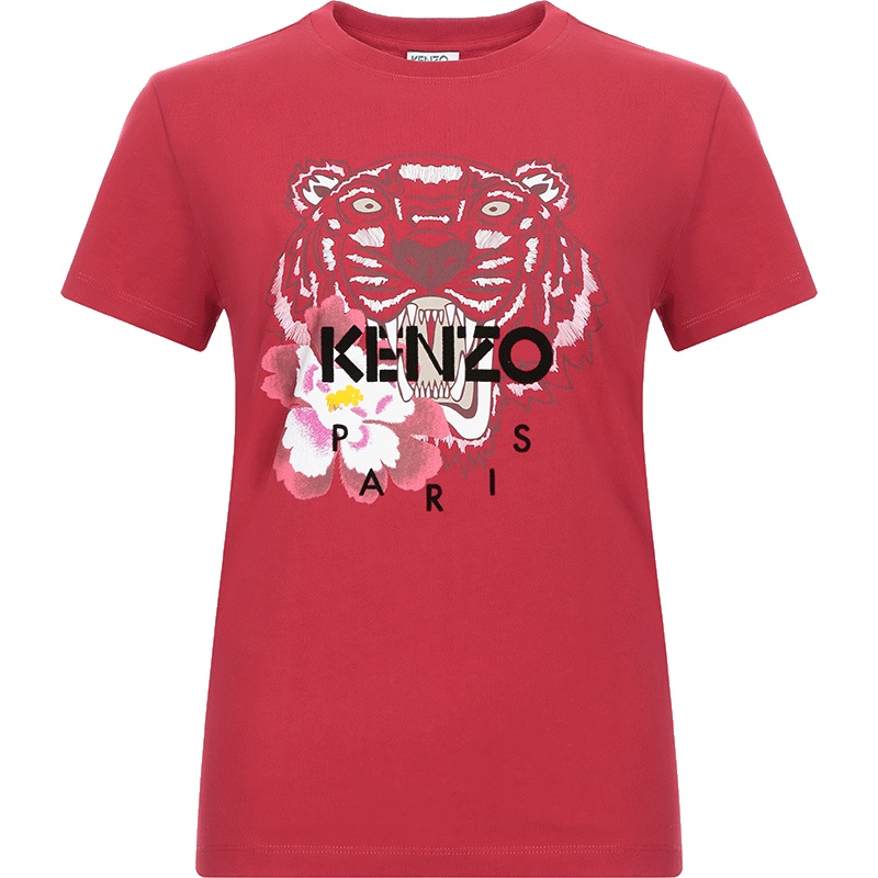 kenzo 高田贤三 女士棉质圆领短袖T恤衫 F86 2TS763 4YG