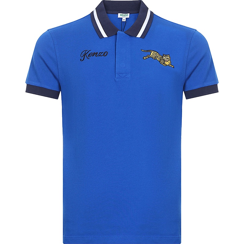 kenzo 高田贤三 男士棉质短袖POLO衫 F86 5PO037 4BA