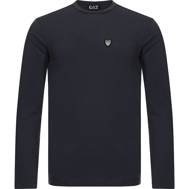 EMPORIO ARMANI EA7 阿玛尼 男士棉质圆领长袖T恤 8NPTL9 PJ20Z