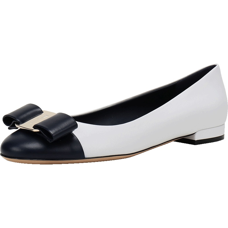 Salvatore Ferragamo 萨瓦托·菲拉格慕 女士牛皮低跟鞋船鞋 0688730 C