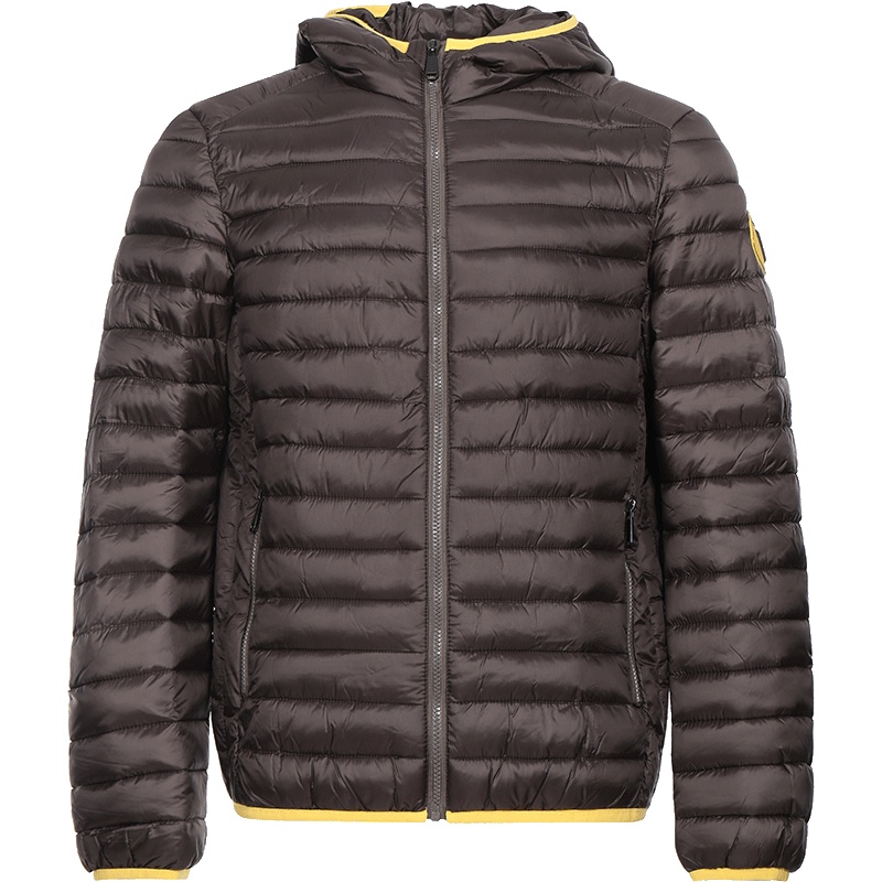 Versace Jeans 范思哲 男士聚酰胺纤维连帽薄款棉服外套 E5GSA930 29141