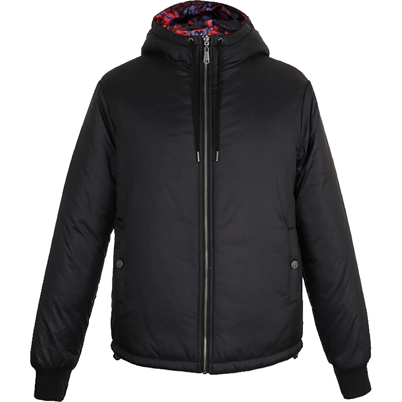 Versace Jeans 范思哲 男士聚酯纤维双面连帽棉服 C1GSB90Z 50210