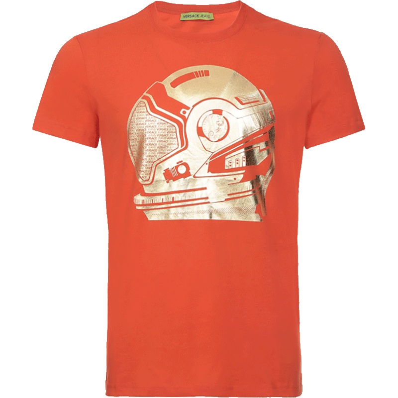 Versace Jeans 范思哲 男士棉质圆领短袖T恤 B3GPA786 36590