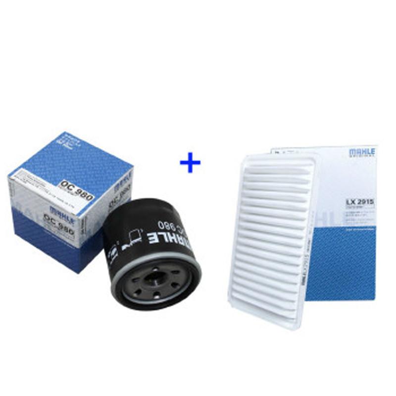马勒滤清器套装（09款-12款 福特新嘉年华 1.3/1.5）机油滤清器+空气滤滤清器