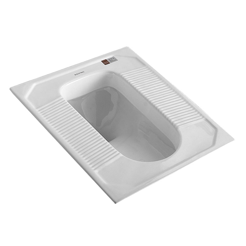 凯鹰(kaiying) 陶瓷蹲便器 防臭蹲厕蹲坑后进前出8710