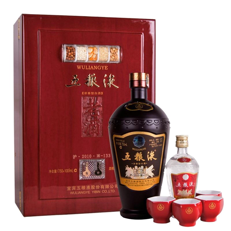 苏糖 五粮液 五粮液老酒礼盒56度850ml 2012年老酒