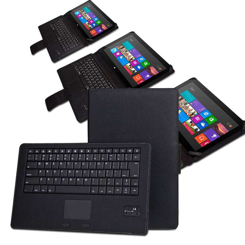 SEENDA surface保护套 适用于surface RT Pro 触摸板蓝牙键盘保护套 可拆卸设计（黑色）