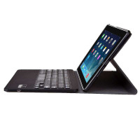 SEENDA iPad Air保护套蓝牙键盘 iPad5超薄保护套 蓝牙键盘iPad保护套 可拆卸设计 带休眠（黑色）