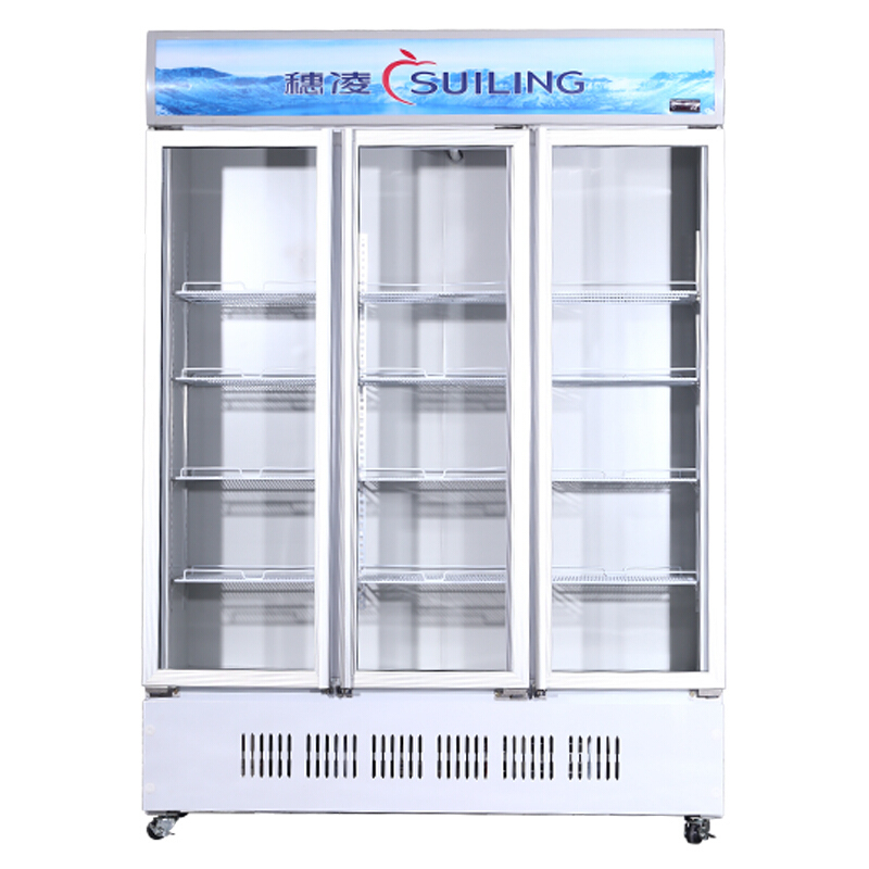 穗凌(SUILING)LG4-1100M3/W 1100升立式三门冷藏展示冰柜 大冷柜 啤酒饮料柜 超市柜
