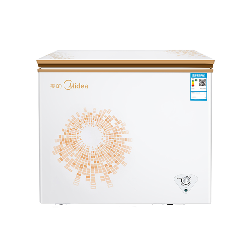 美的(Midea)BD/BC-210KGM 家用冰柜 单温顶开门冷藏冷冻冰柜 急冻