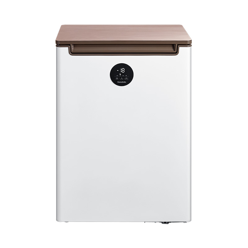 美的冷柜 BD/BC-98KEV 98升卧式大眼萌白色单温冷柜 冷藏冷冻转换家用冰柜