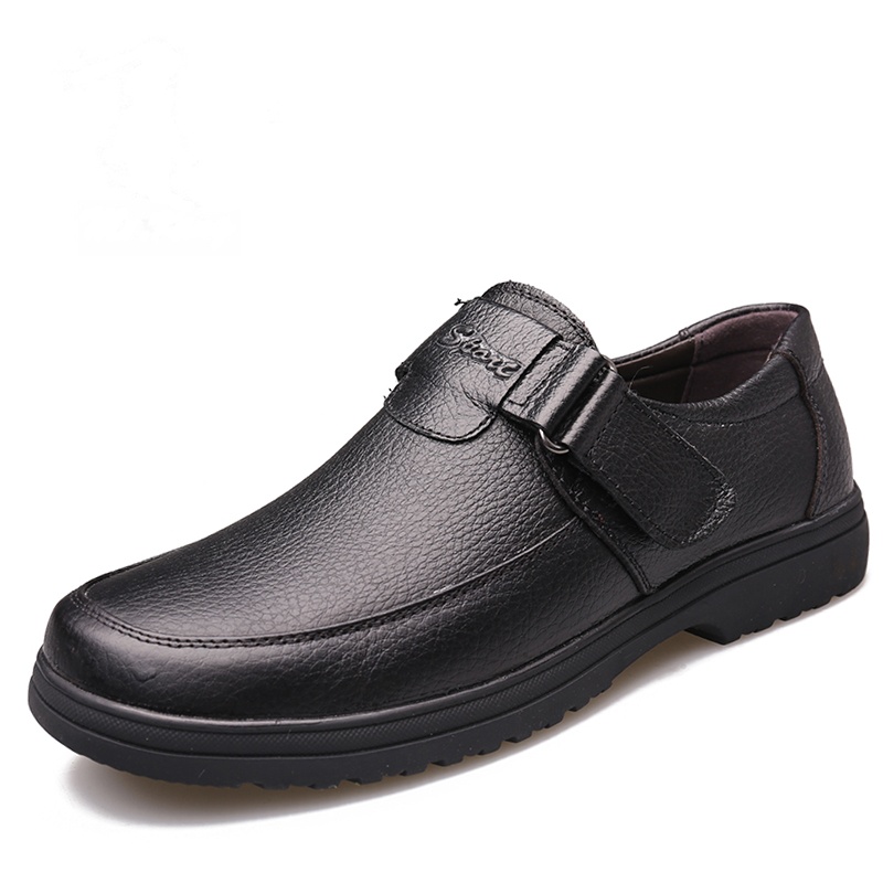 魔术贴休闲男皮鞋型号参数规格