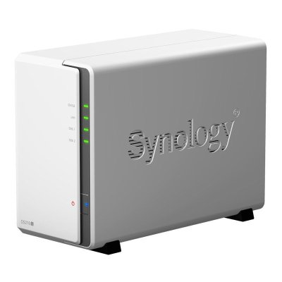 Synology群晖 DS216J 2盘位塔式NAS网络存储服务器(CPU:双核心 800MHz 内存:512 MB )