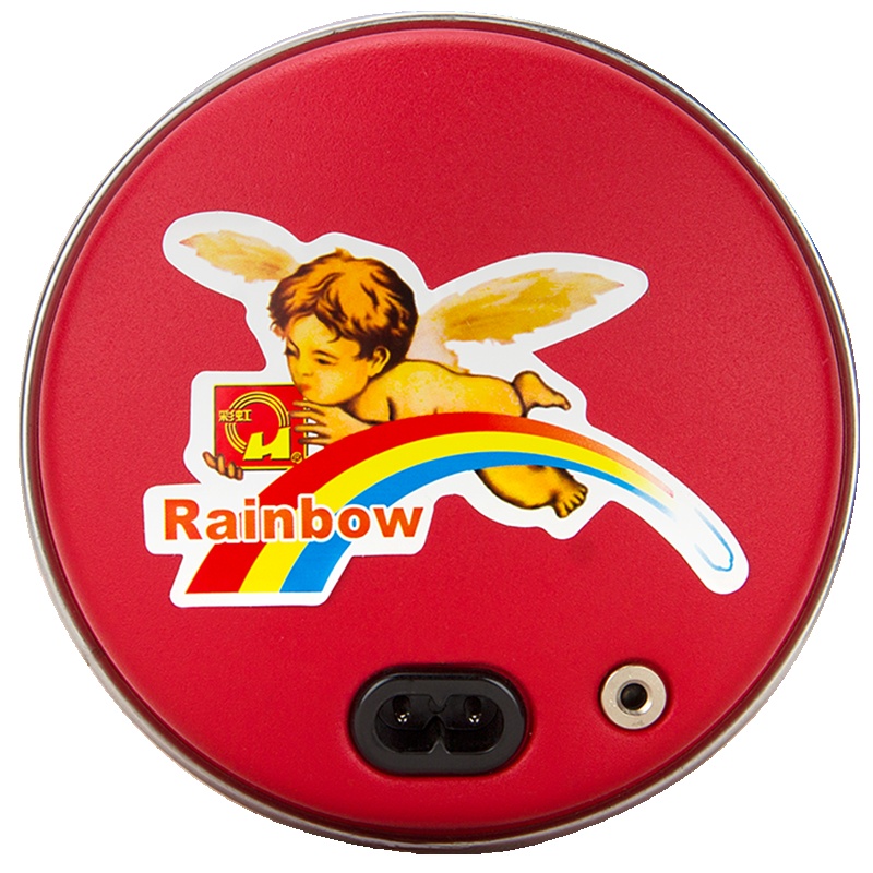 彩虹(RAINBOW)电热暖手器(小号) 充电暖手炉暖手宝 取暖绒布套安全防爆 官方旗舰店(颜色随机)