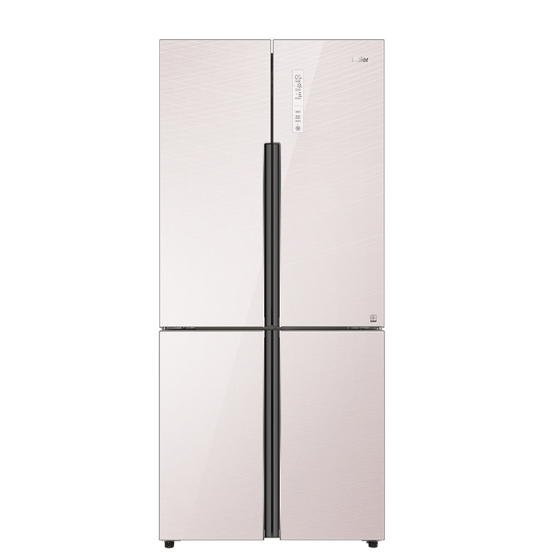 Haier/海尔多门冰箱BCD-475WDEC 变频风冷十字对开门1级能效 玻璃面板 海尔官方旗舰店授权