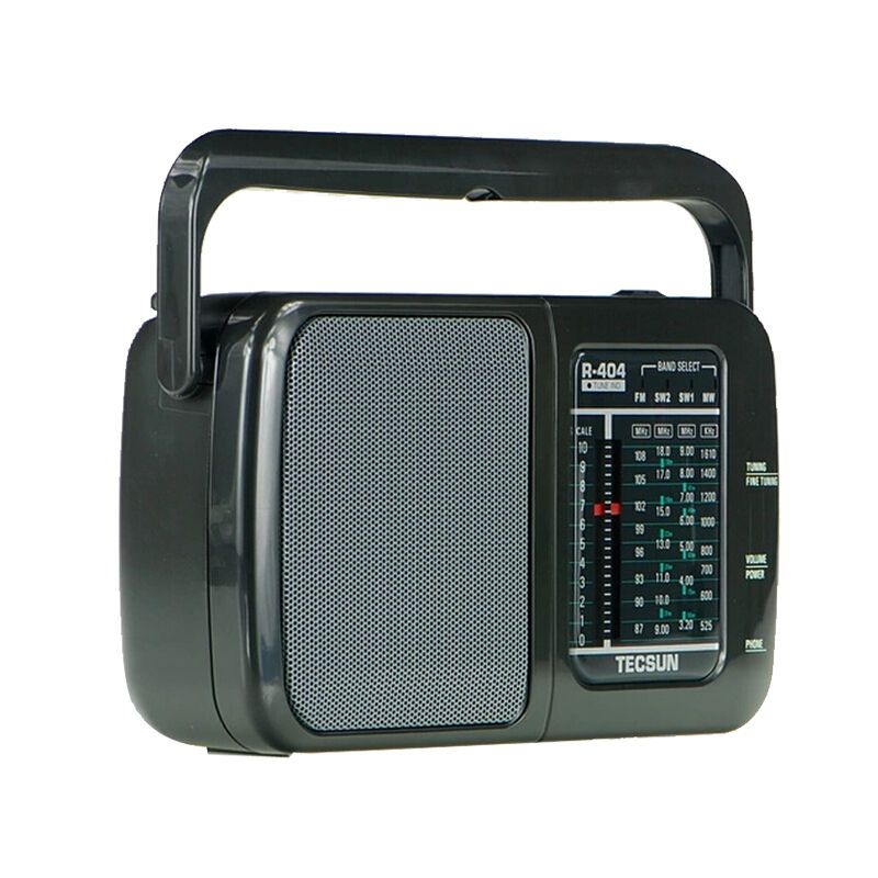 德生(TECSUN)手调收音机R-404 黑