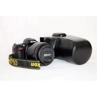 登品 for 尼康D750相机包 24-70 24-120 尼康单反D750皮套 复古时尚 可拆型 单反相机包(黑色)