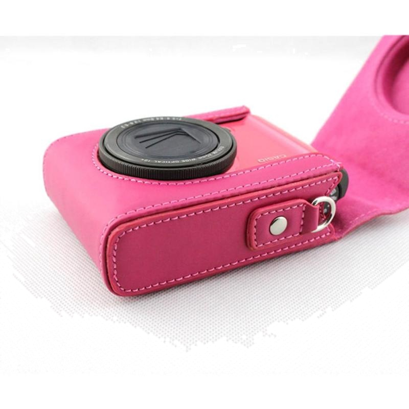 登品for 佳能SX700HS 相机包 G7X防震包 SX710保护套 通用相机包 KT猫竖款M (M版, 玫红)