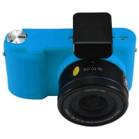 登品for 三星samsung NX3300硅胶套 相机包 NX3300相机套三星NX3000硅胶套(蓝色)