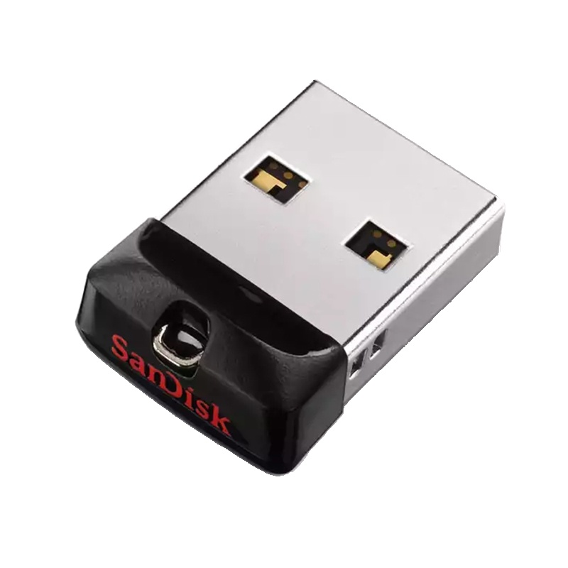 [免邮]闪迪(SanDisk) 酷豆(CZ33) 32GB USB2.0 黑色U盘 迷你车载优盘