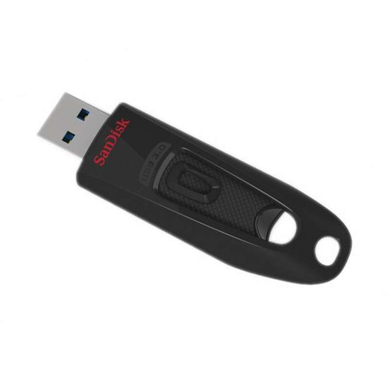 [免邮]闪迪Sandisk U盘优盘32GB u盘 高速USB3.0 CZ48 32GB 黑色U盘