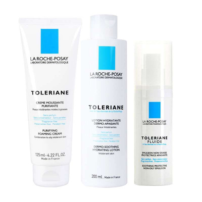 Laroche-Posay理肤泉特安基础护理三件套装（清爽型）