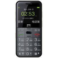 ZTE/中兴 L680 移动联通2G 老人手机 直板大屏老年人手机 大字大声移动老人机黑色