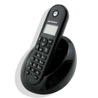 摩托罗拉(MOTOROLA)C601C2.4G数字单无绳电话机(黑色)