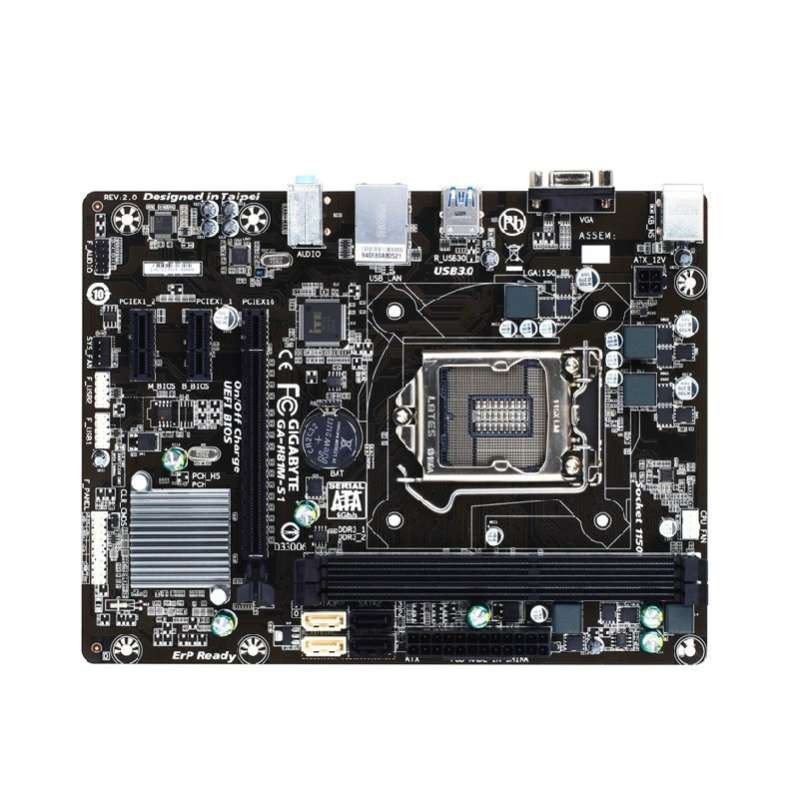 技嘉（GIGABYTE） H81M-S1主板 (Intel H81/LGA 1150)
