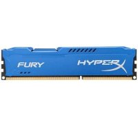 金士顿(Kingston)骇客神条 Fury系列 DDR3 1600 8GB台式机内存(HX316C10F8)蓝色