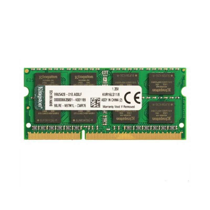 金士顿(Kingston)低电压版 DDR3L 1600 8GB 笔记本内存条