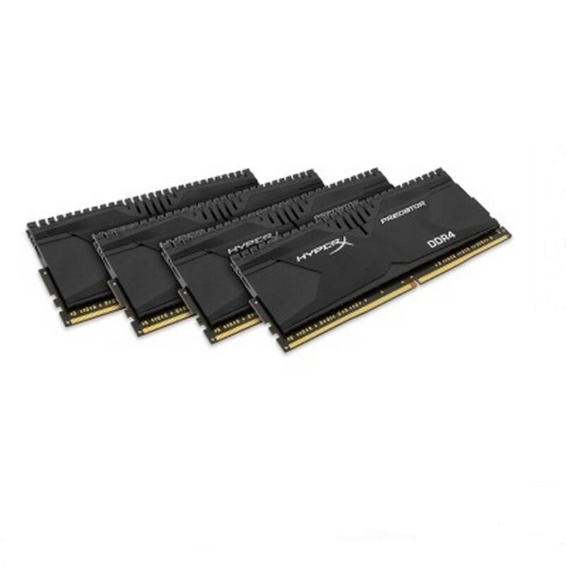 金士顿(Kingston)骇客神条 Predator系列 DDR4 3000 16G(4GBx4)台式机内存