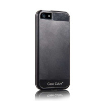 果立方（casecube）铠甲适用于iPhone5/5s 金属手机保护套 手机壳苹果5/5s外壳 黑色