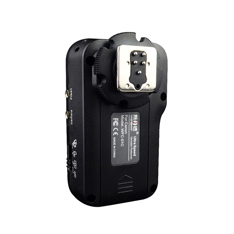 斯丹德WFC-01 for佳能相机6D60D7D5D2闪光灯无线引闪器影室灯触发器