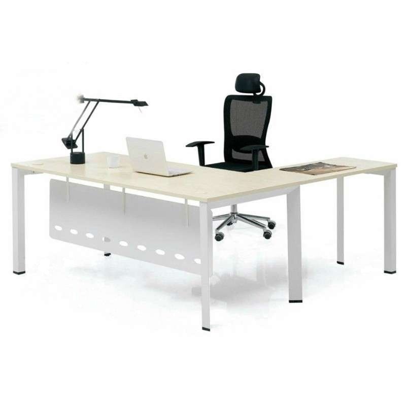 好环境家具转角大班桌老板桌办公桌简约主管桌 1.4米经理桌简约现代电脑桌