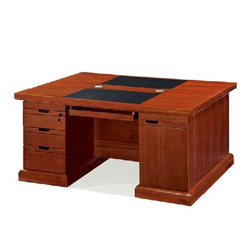 好环境家具双人位办公桌实木电脑桌2人位财务桌1.6米二人位组合桌子
