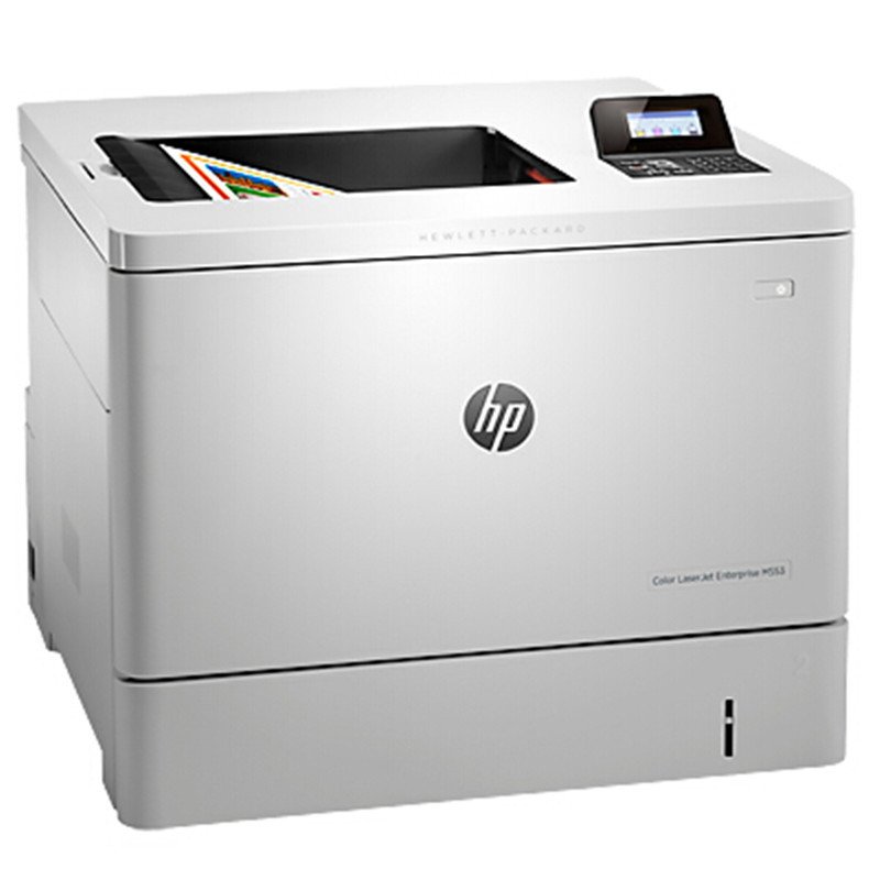 惠普HP M553DN A4彩色激光打印机 自动双面、有线网络连接 替代M551系列