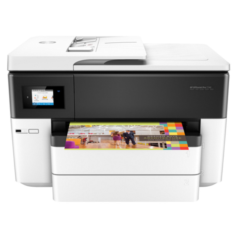 HP惠普OJ7740/hp7720/hp7730 A3彩色喷墨多功能一体机打印复印扫描传真一体机打印机一体机打印复印一体机自动双面打印机A3打印机一体机A3复印机