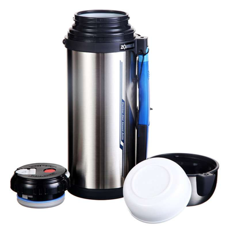 象印ZOJIRUSHI不锈钢抽真空保温壶旅行壶1.8L SF-CC18-XA 不锈钢色