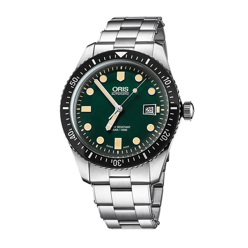 豪利时（ORIS）经典65复刻潜水系列 机械男表73377204057M 经典