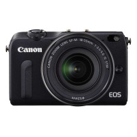 佳能 数码微单相机 EOS M2 KIT(EF-M18-55IS STM) (黑)