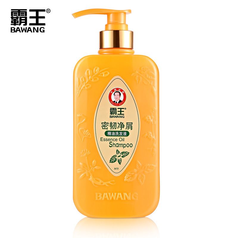 霸王密韧净屑精油洗发水750ml 控油去屑清洁洗发露包邮 缓头皮压力 乌黑固发(BAWANG)去屑洗头膏