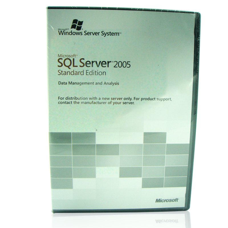 微软(Microsoft) SQL server 2005英文标准版5用户简包